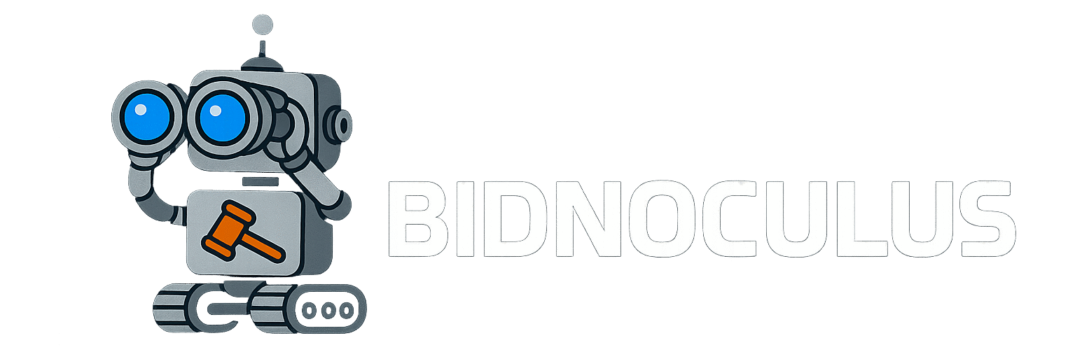 Bidnoculus – Deixe nosso robô trabalhar encontrar por você